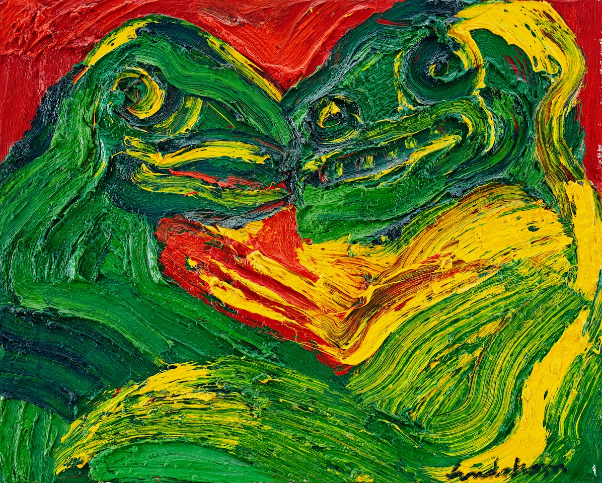 "Conversation prehistoric" by Bengt Lindstrom