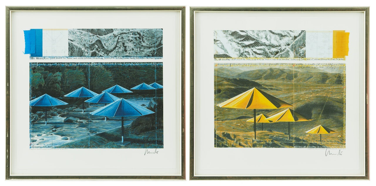 Diptych by Christo