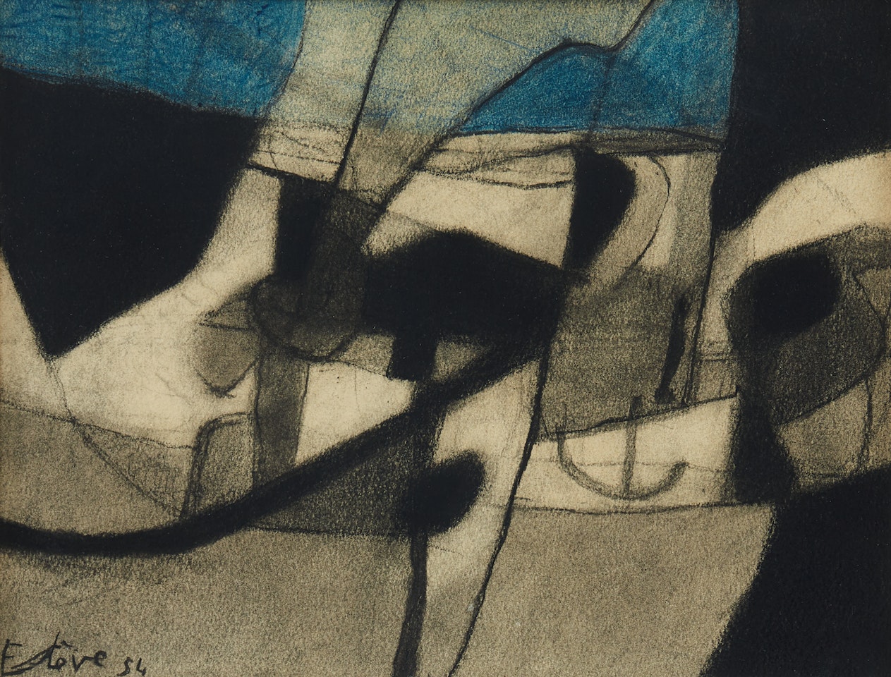 ”Paysage aux Charadons” by Maurice Esteve