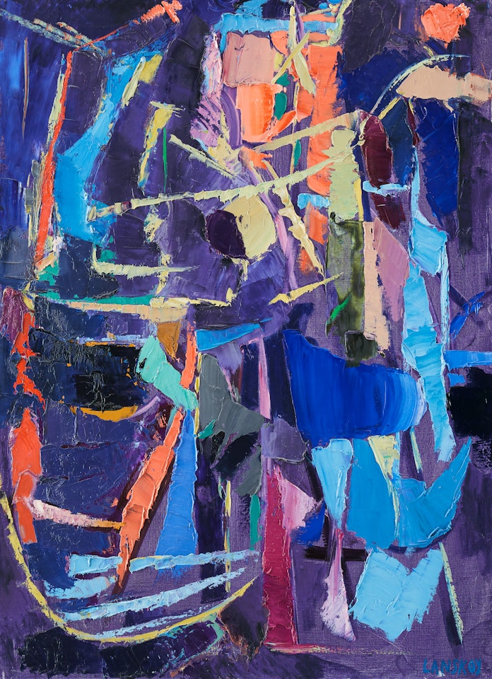 ”En sortant de l"angoisse” by André Lanskoy