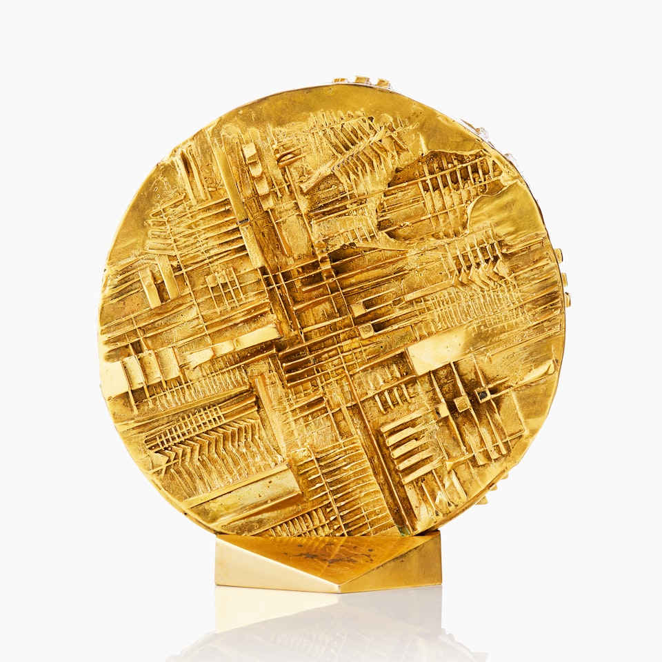 ”Disco” by Arnaldo Pomodoro