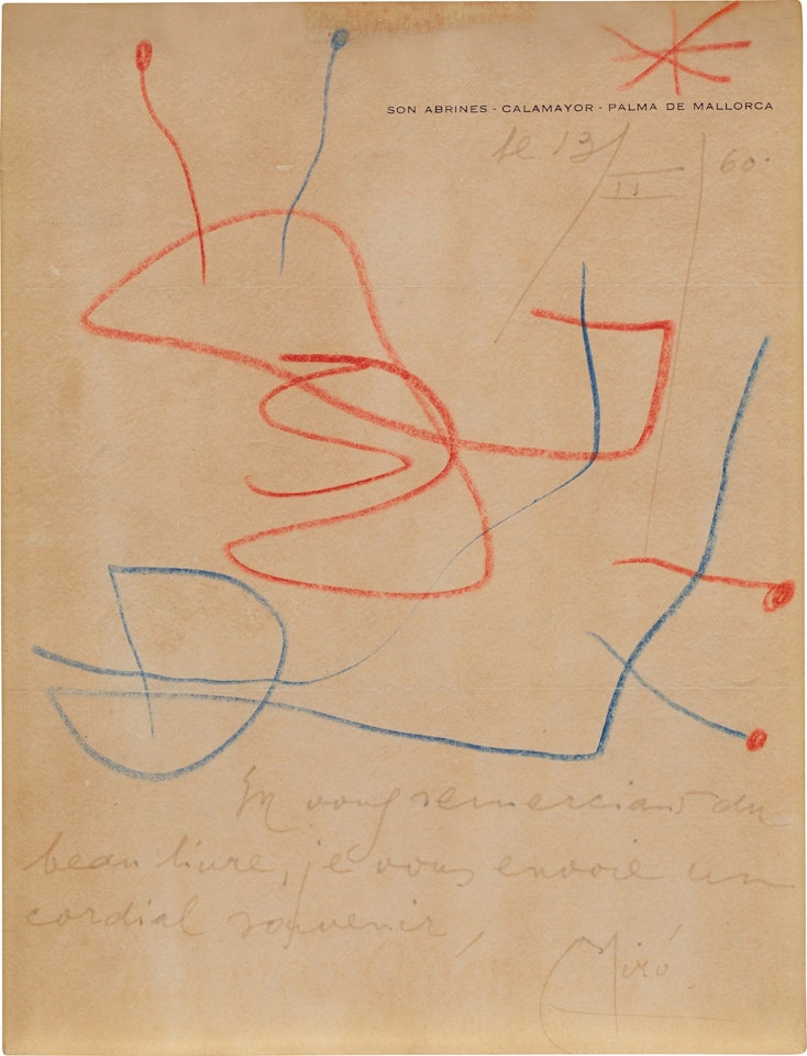 Sans Titre by Joan Miró