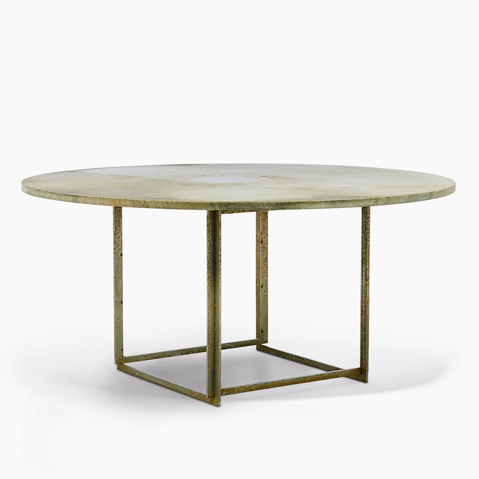 Dining table. "PK54"; A Poul Kjaerholm "PK54" dining table by Poul Kjaerholm