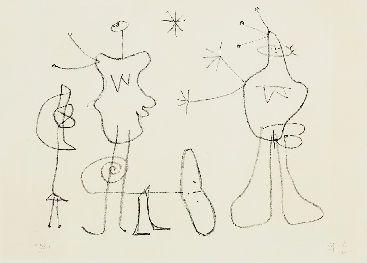 ”Parade” by Joan Miró