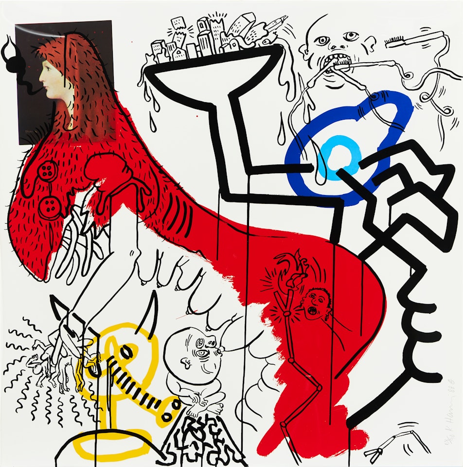 ”Apocalypse” (plate 4) by Keith Haring
