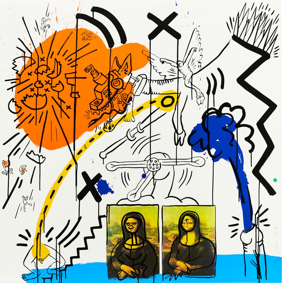”Apocalypse” (plate 2) by Keith Haring