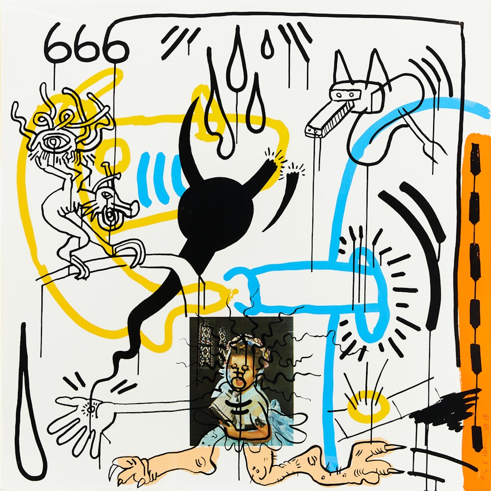 ”Apocalypse” (plate 8) by Keith Haring