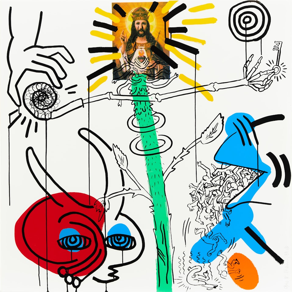 ”Apocalypse” (plate 10) by Keith Haring