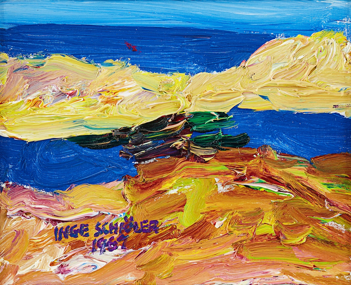 View of the sea, Koster by Inge Schiöler