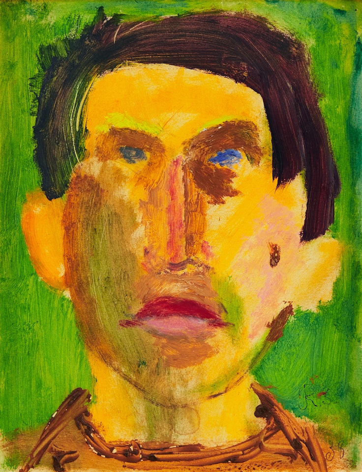 Self portrait by Ragnar Sandberg