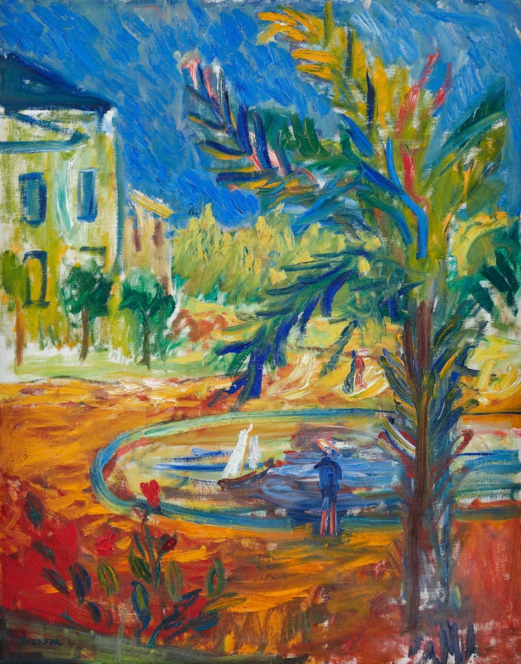 "In the Luxembourg Gardens, Paris" by Ivan Ivarson