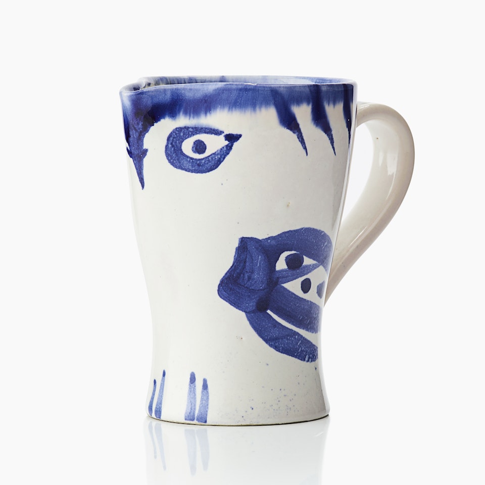 Pot. "Hibou", Madoura, Vallauris by Pablo Picasso