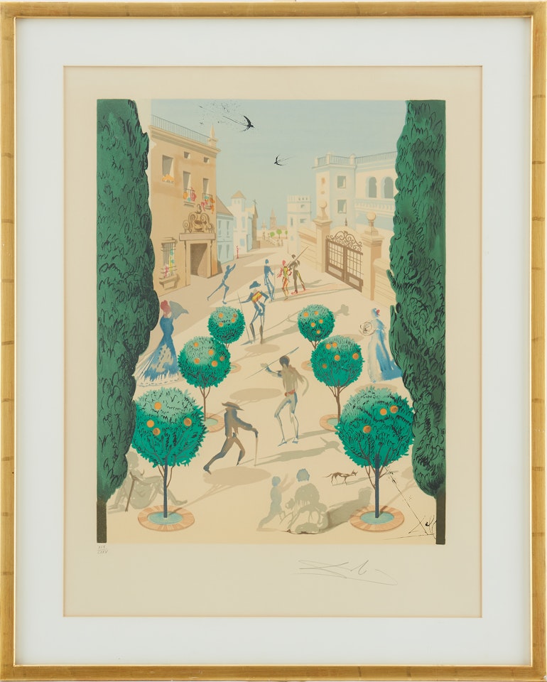 "Place à Seville" from "Carmen" by Salvador Dali