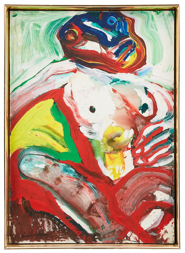 "The African woman" by Bengt Lindstrom