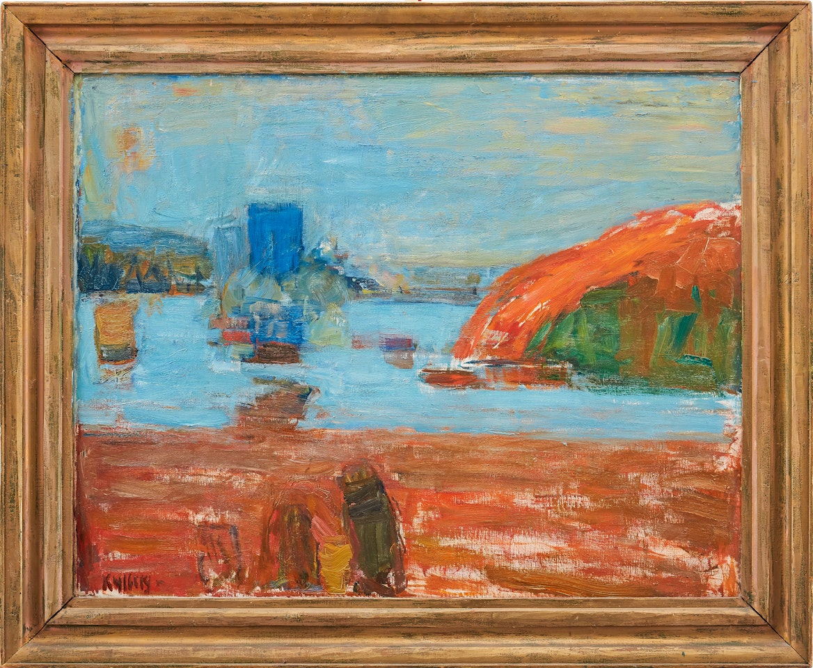 Port of Gothenburg by Carl Kylberg