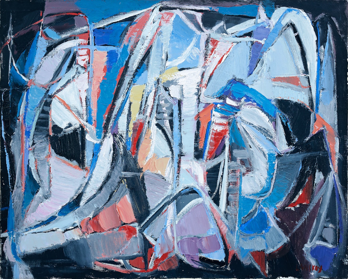 Abstract composition by André Lanskoy