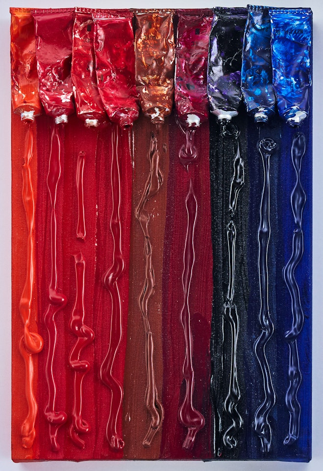 ”Accumulation des tubes” by Arman