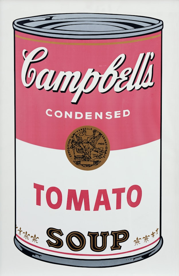 ”Tomato” from ”Campbell"s Soup I” by Andy Warhol