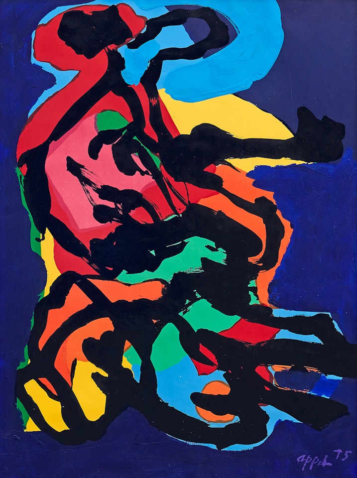 Composition by Karel Appel