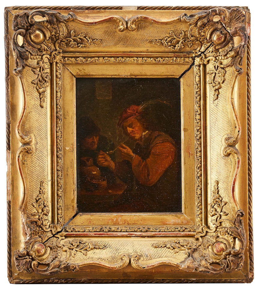 Pipe smoker by Dutch School