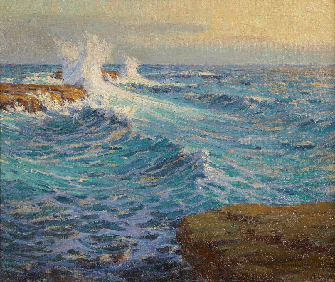 The Mighty Deep by Granville Redmond