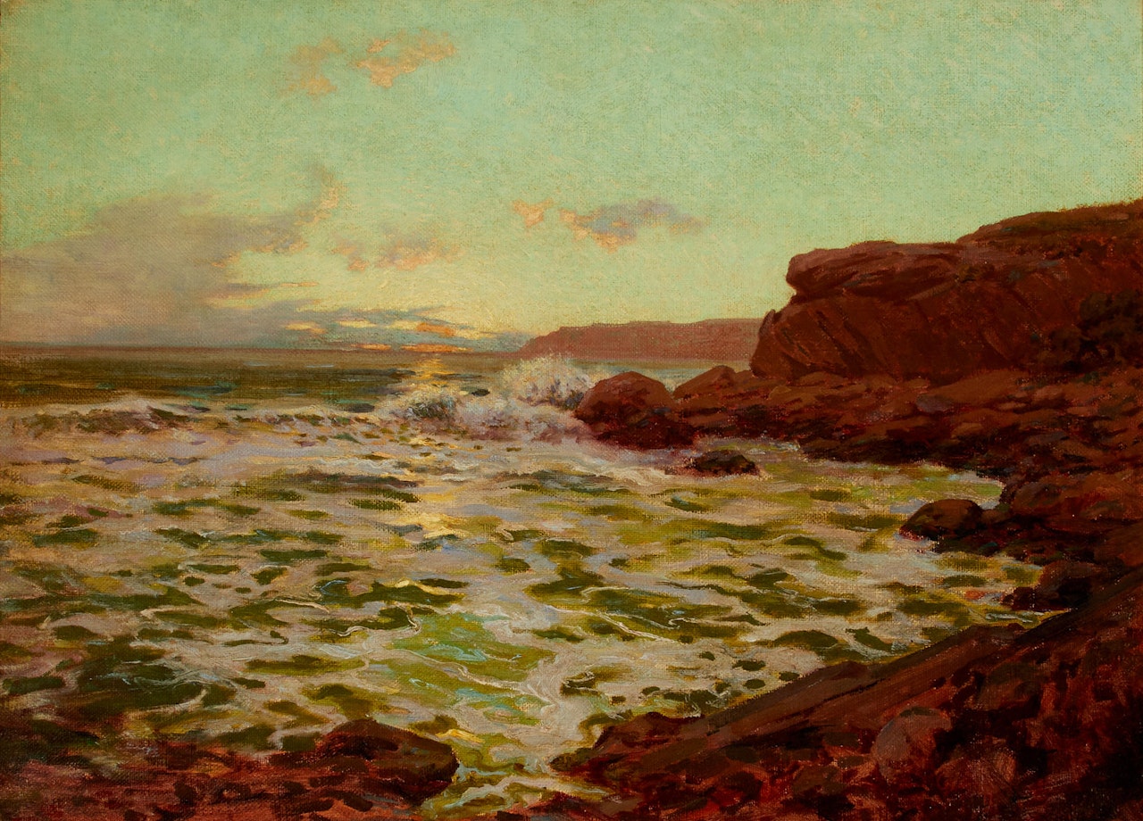 Rocky Point, Laguna Beach by Granville Redmond