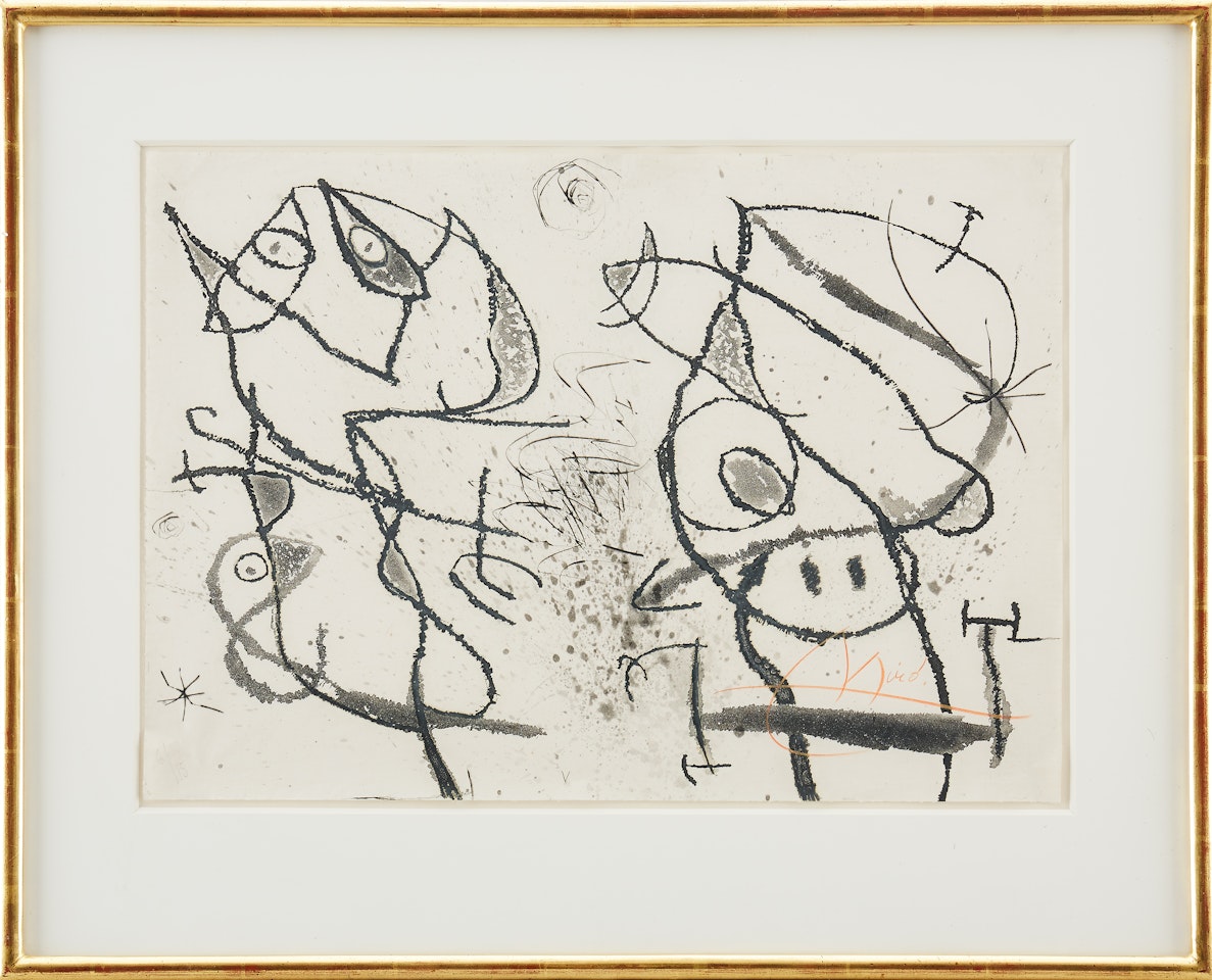 "Le Courtisan Grotesque" by Joan Miró