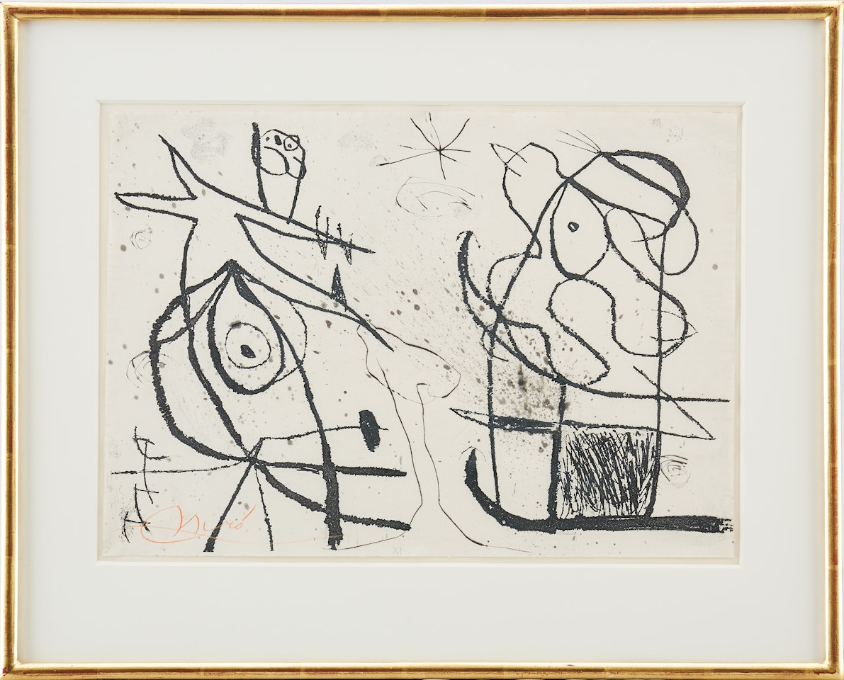 "Le Courtisan Grotesque" by Joan Miró