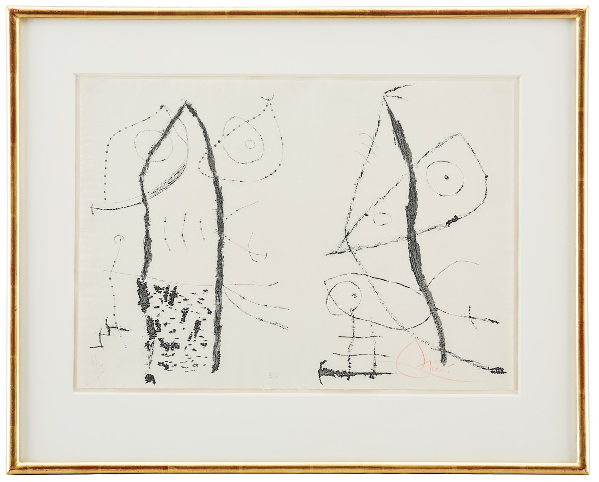 "Le Courtisan Grotesque" by Joan Miró