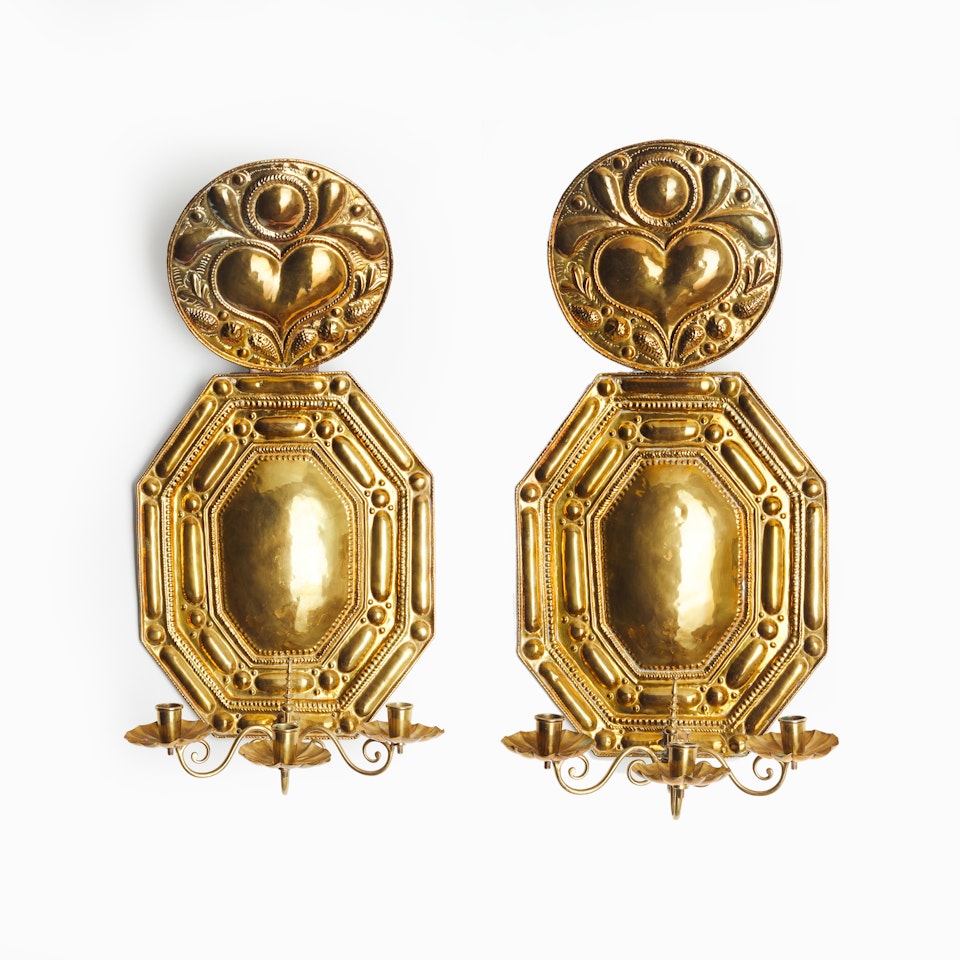 Light plates by Unknown (Baroque style)