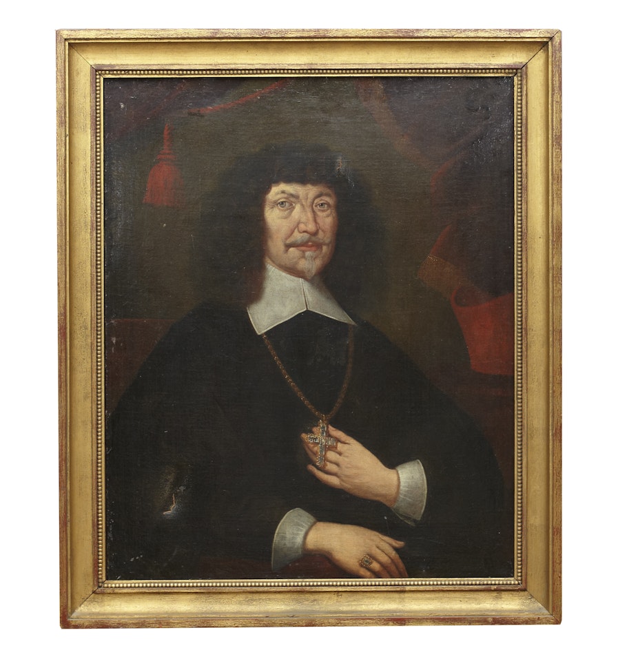 Portrait of priest by German School