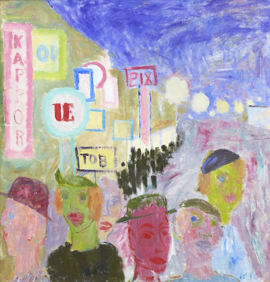 Night walkers - Flanners in Gothenburg by Ragnar Sandberg