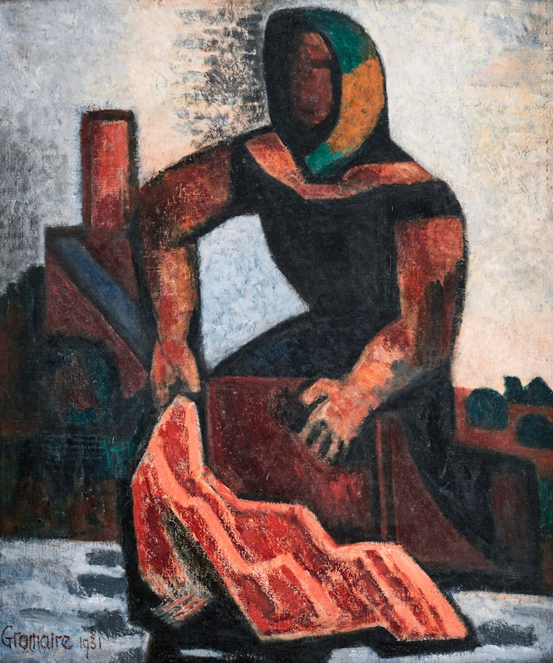 ”Lavandière” by Marcel Gromaire