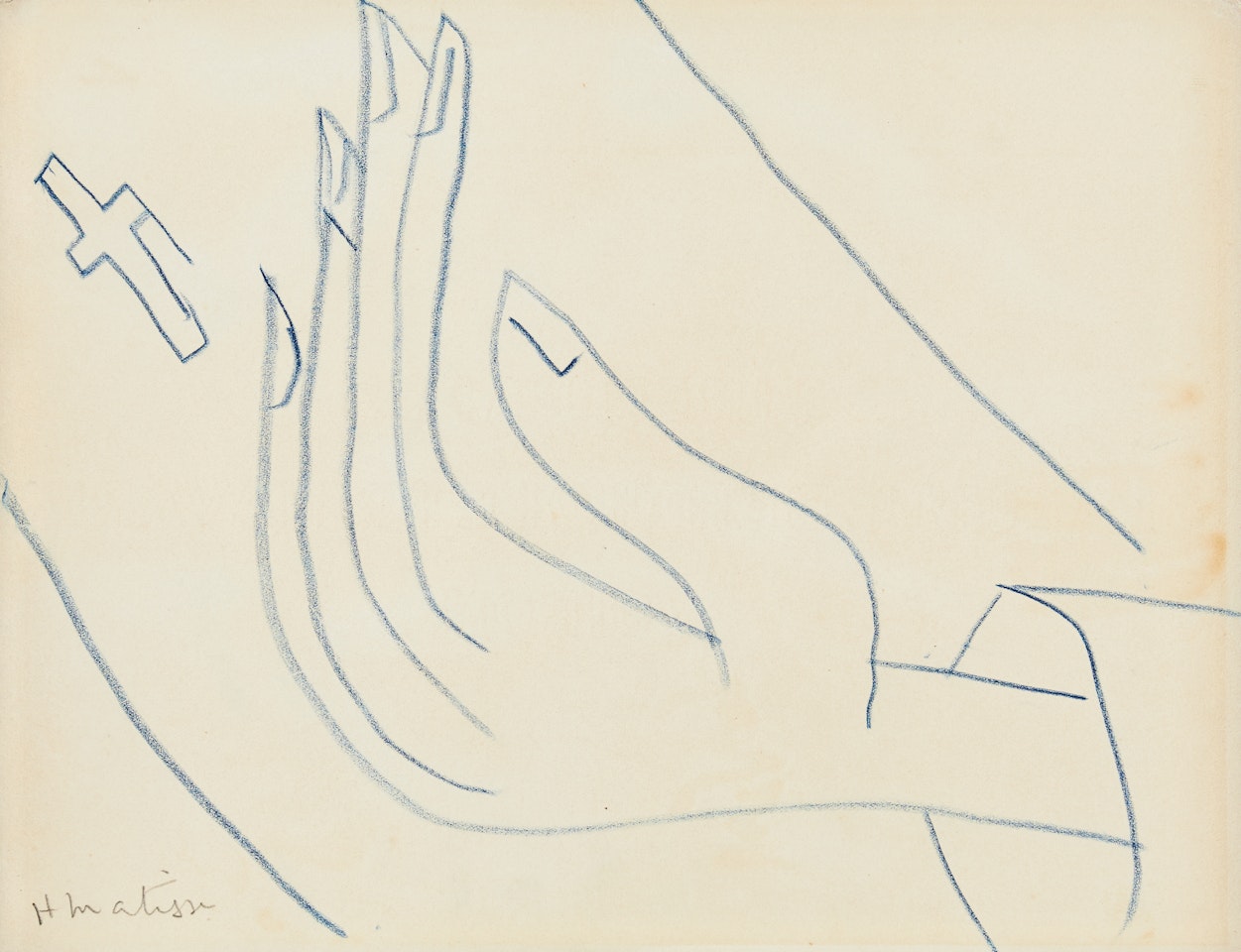 ”Etude de main” by Henri Matisse