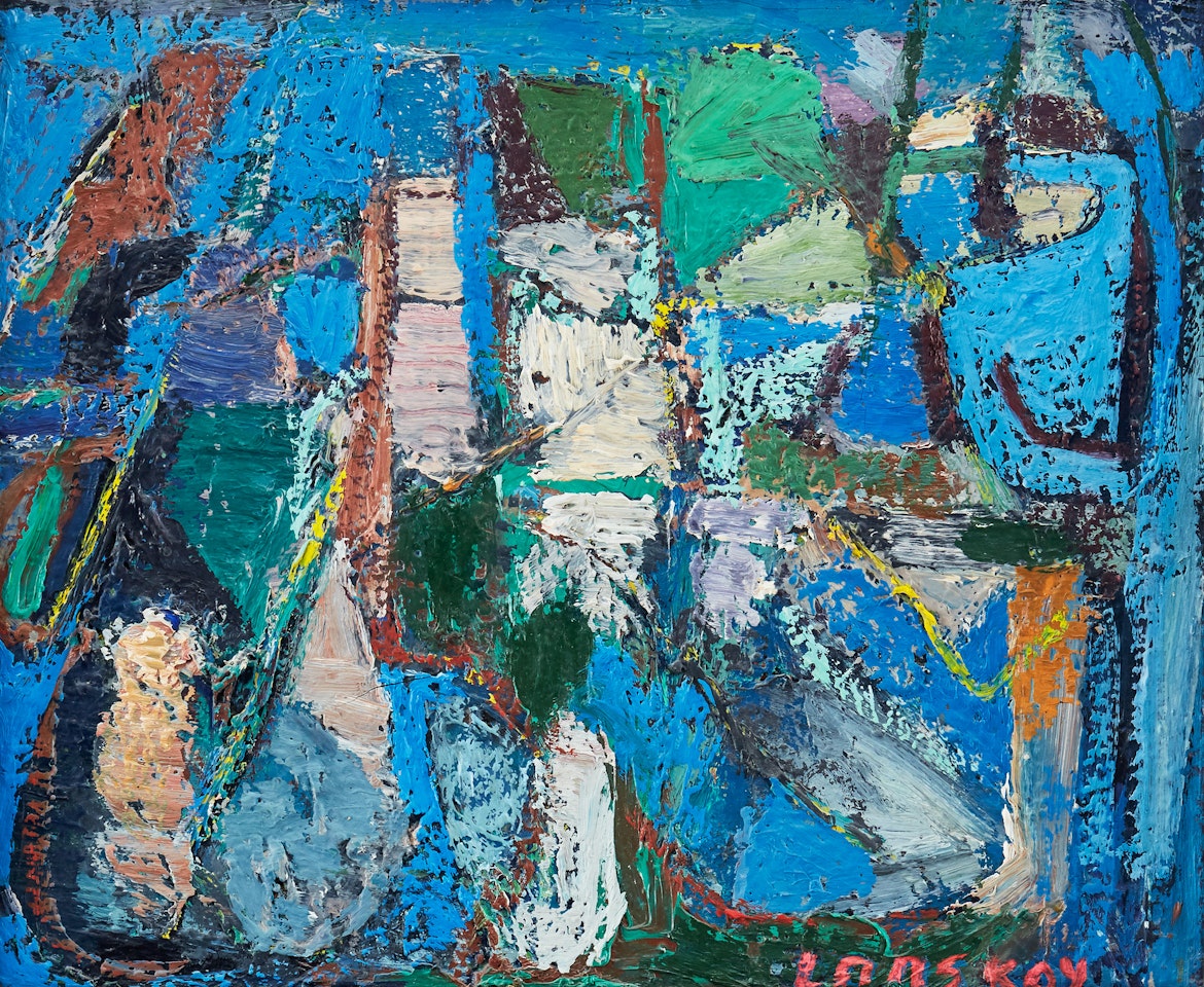 “Blue of the day” by André Lanskoy