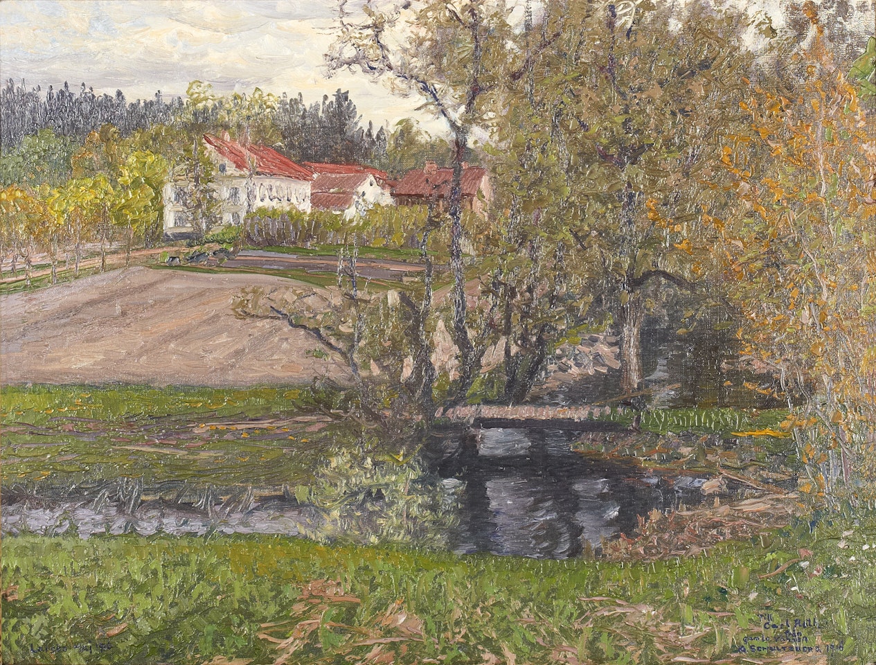Larsbo Bruks Herrgård, Dalarna by Anshelm Schultzberg