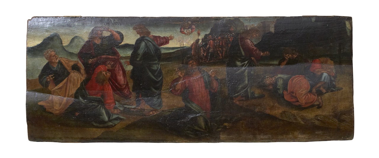 Jesus in gethsemane by Florentine School