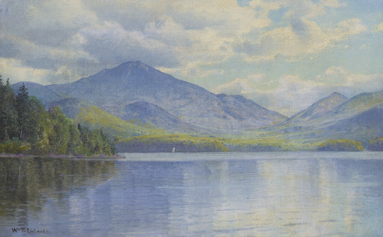 Lake Placid, Adirondack Mountains by William Trost Richards