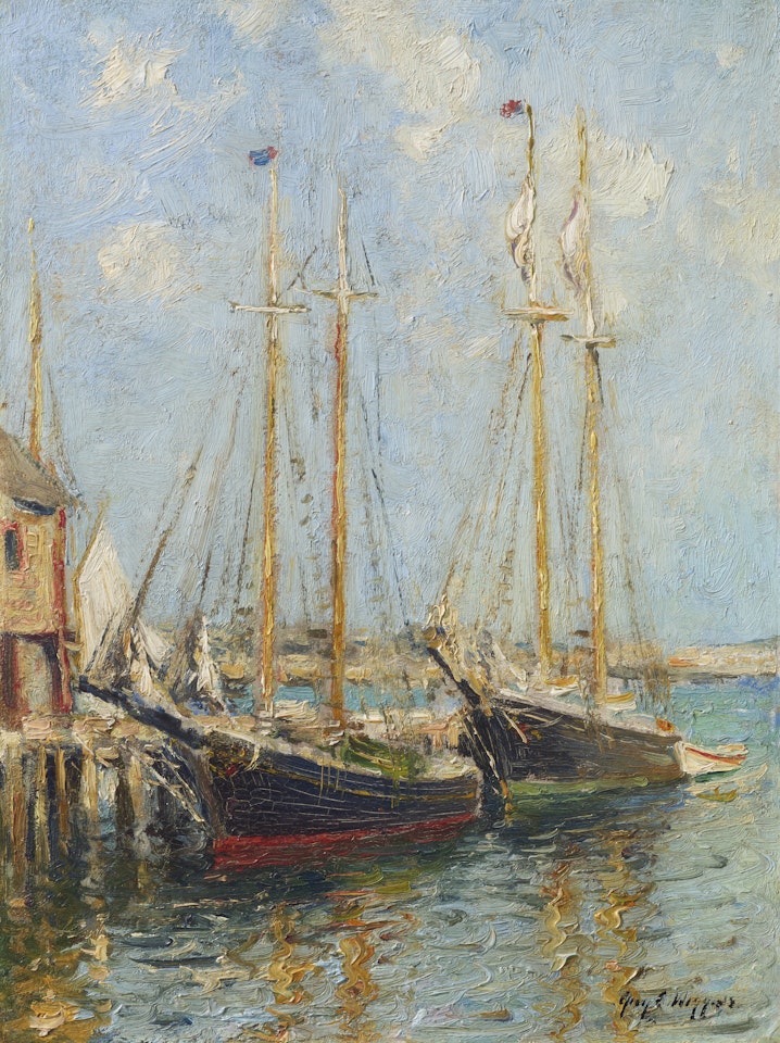 Fishing Schooners of Gloucester by Guy Carleton Wiggins