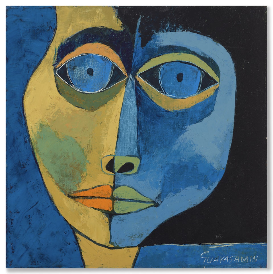 Cabeza by Oswaldo Guayasamin
