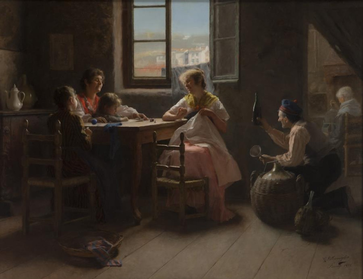 "Interior Scene" by Giovanni Battista Torriglia