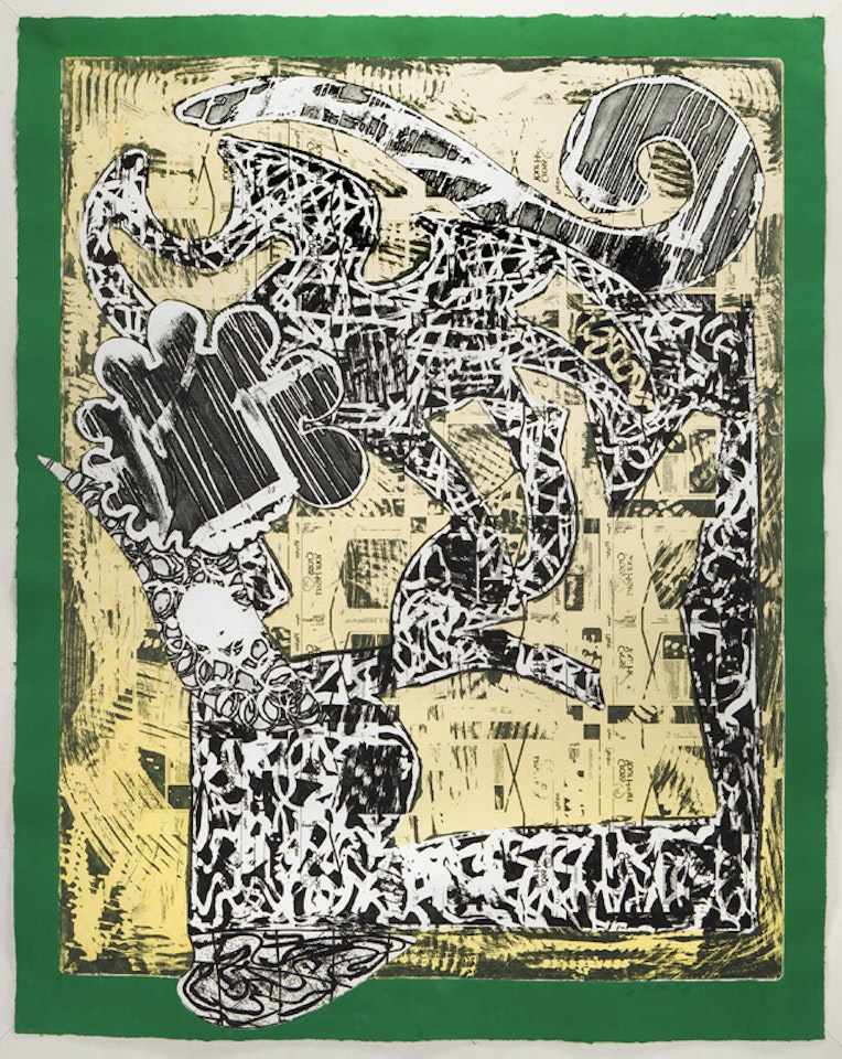 "Green Journal" by Frank Stella