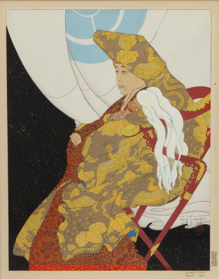 Le Dieu Vivant, Nagano, Japan by Paul Jacoulet