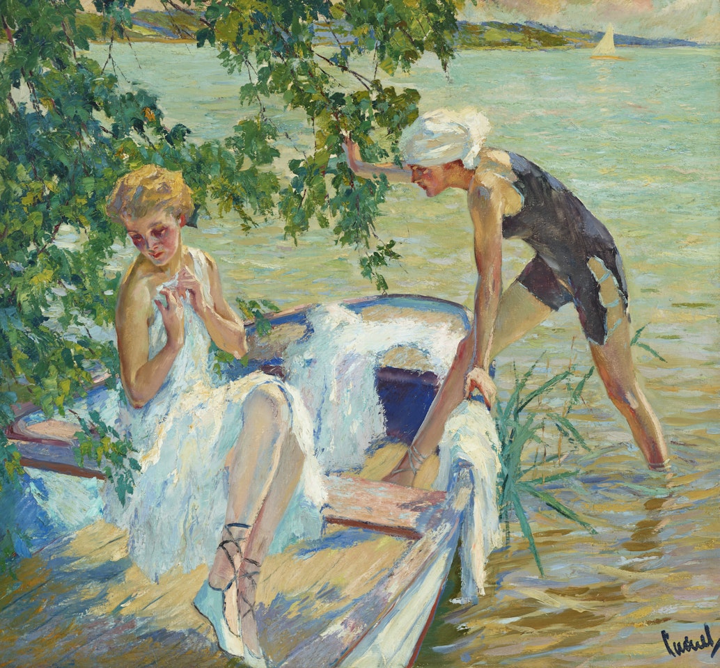 The Bathing Hour by Edward Cucuel