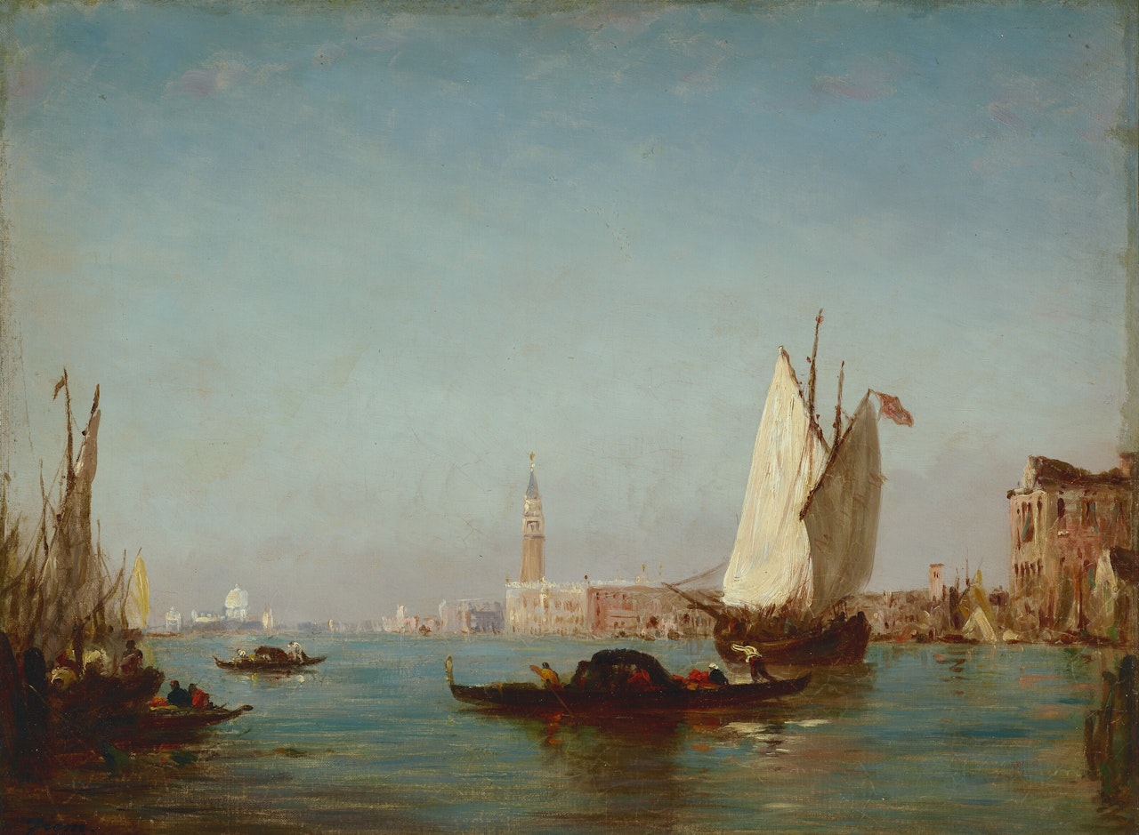 Bacino San Marco by Félix Ziem