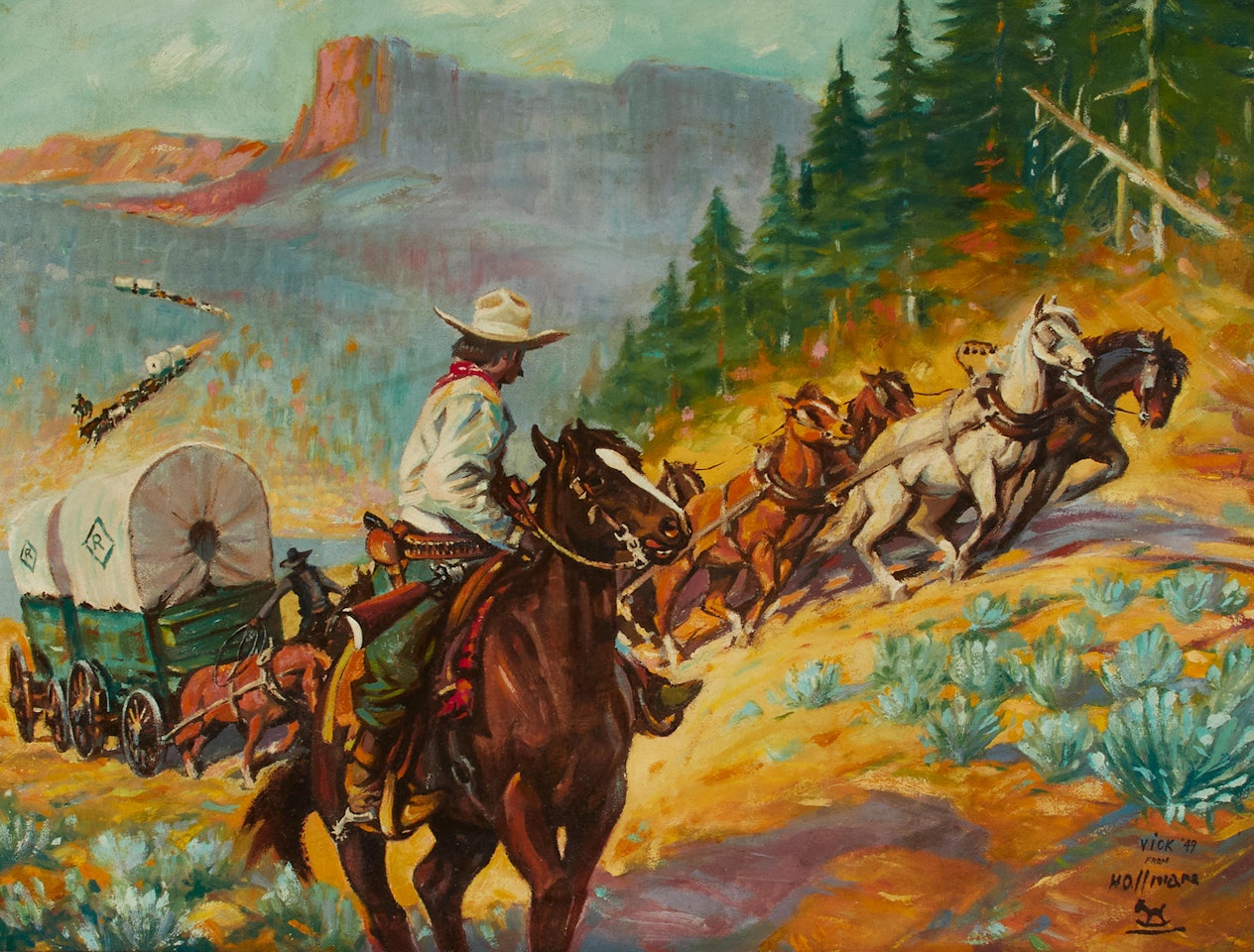 Wagon Boss by Frank B. Hoffman