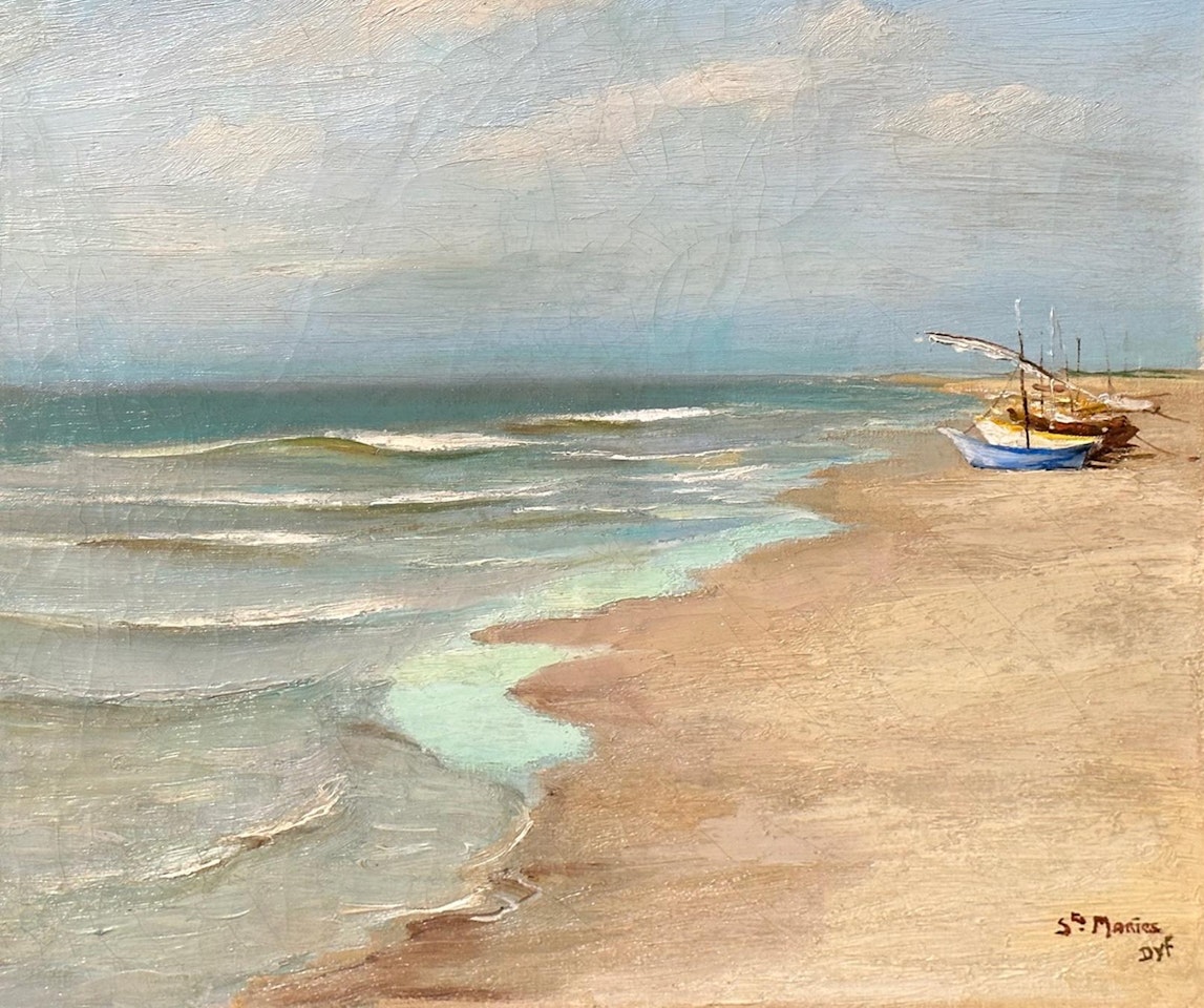 Les Saintes Maries by Marcel Dyf