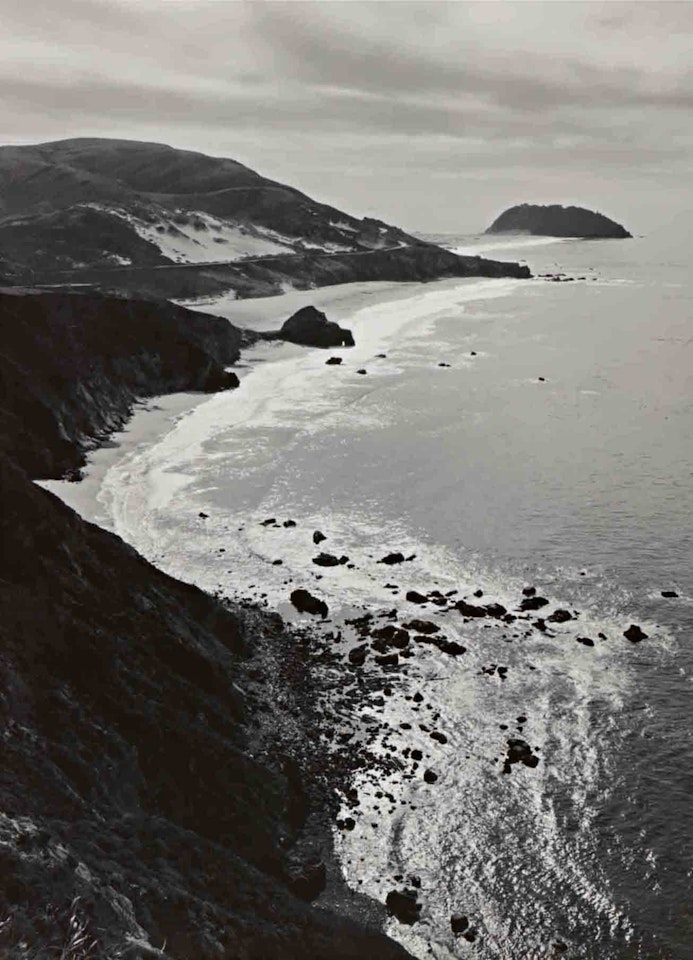 "Point Sur - Monterey County, California" by Ansel Adams