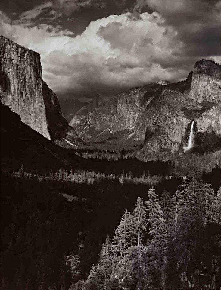 Thunderstorm, Yosemite Valley, California by Ansel Adams