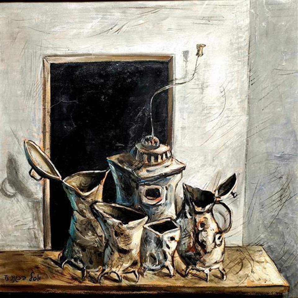 Still life by Yosl Bergner